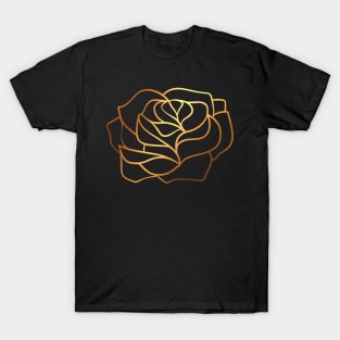 Rose Pattern T-Shirt